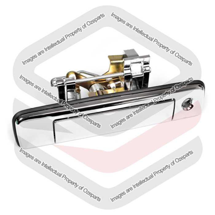 Tail Gate Handle With Key Hole (Chrome)