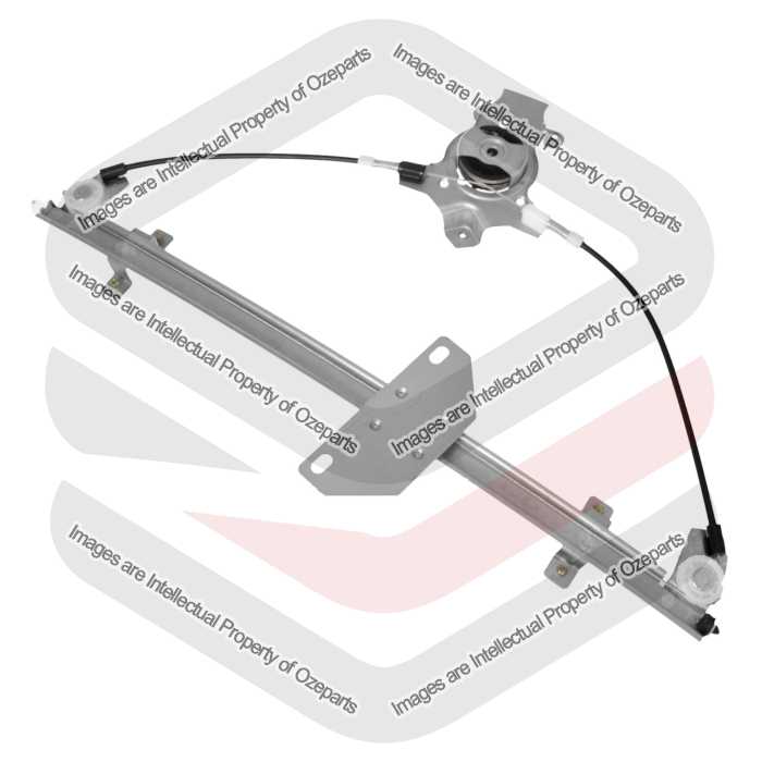 Door Window Regulator Front (Electric No Motor)