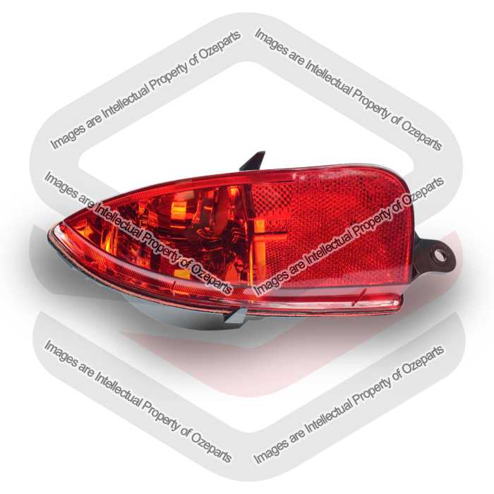 Bar Lamp Rear (Red) From 12/03 (Socket Behind)