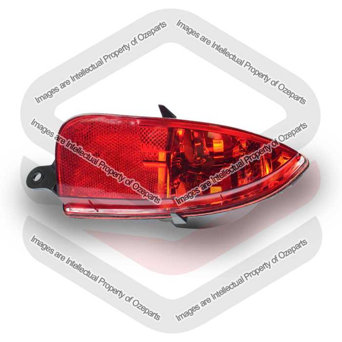 Bar Lamp Rear (Red) From 12/03 (Socket Behind)