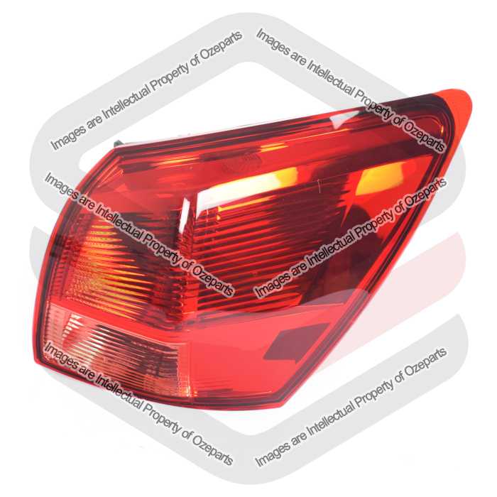 TYC Fits Nissan Qashqai Dualis J10 Series 1 2007~2009  | Taillight Tail Light Rear Lamp | RH RHS Right Hand (Driver Side)