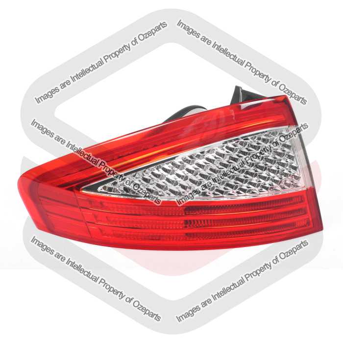 TYC Fits Ford Mondeo MA MB (4 Door Sedan) 2007~2010 | Taillight Tail Light Rear Lamp | LH LHS Left Hand (Passenger Side)