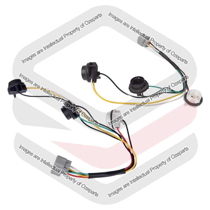 Tail Light Wiring Harness Ute (SET LH+RH)
