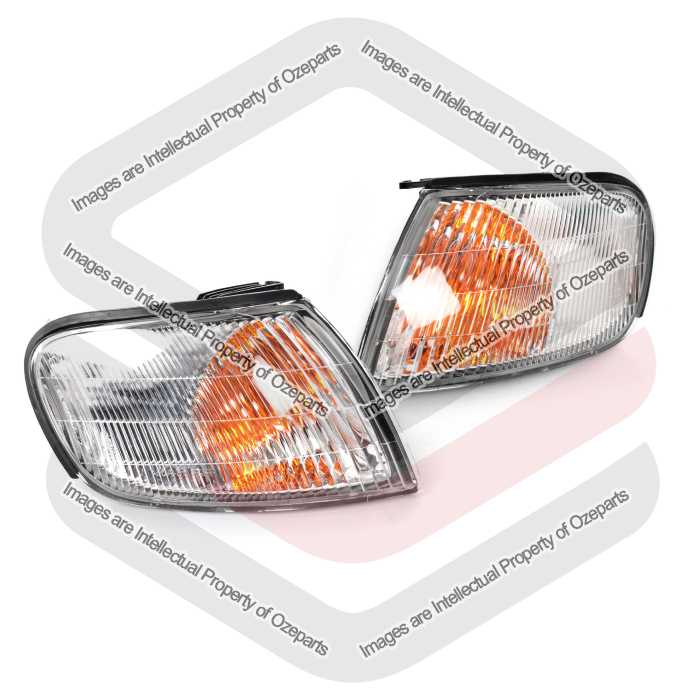 Corner Light AM (Chrome) (SET LH+RH)