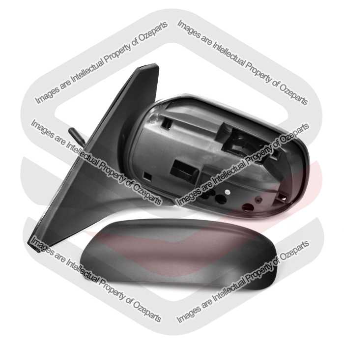 Door Mirror Manual (Texture Black Cover)