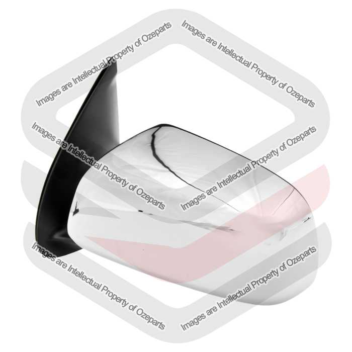 Door Mirror AM Electric  (Chrome) - 3 Pin