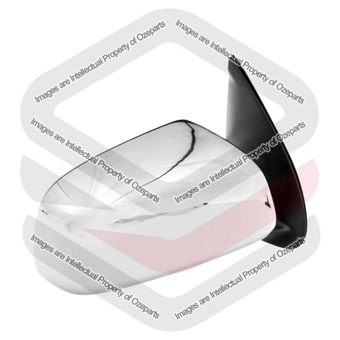 Door Mirror AM Electric  (Chrome) - 3 Pin