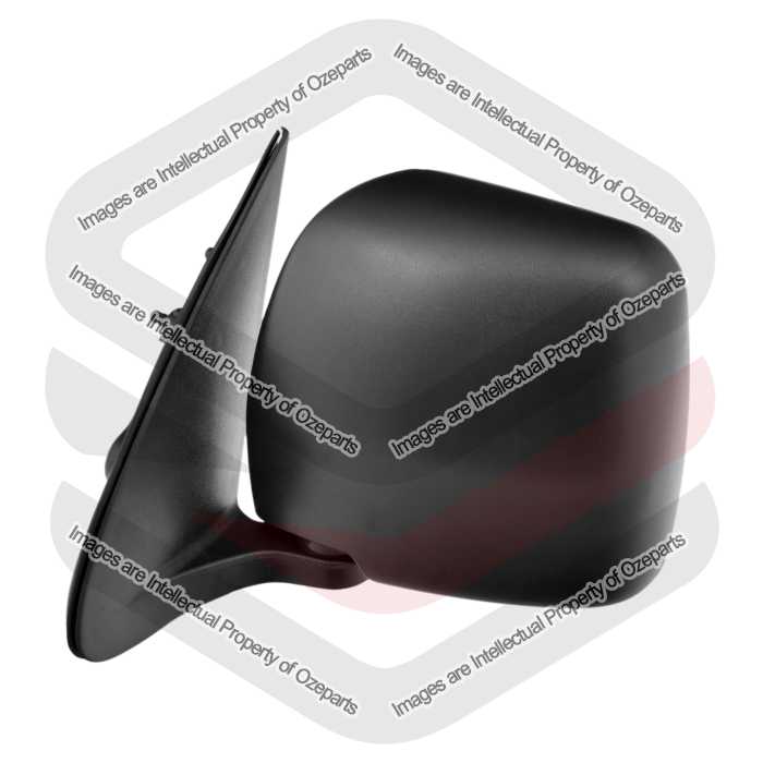 Door Mirror AM (Manual) Black