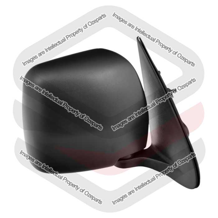 Door Mirror AM (Manual) Black