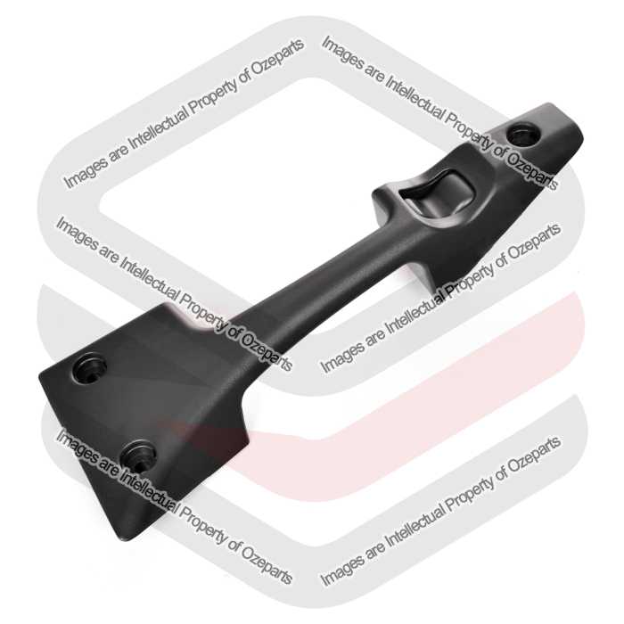 Door Handle Inner Rear (Texture Black)