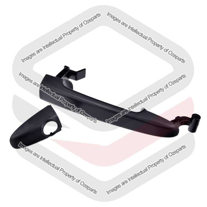 Tailgate Handle Outer (Black)