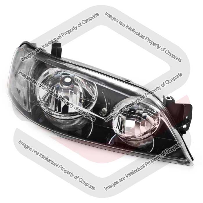 Head Light AM (Black) XT *TYC