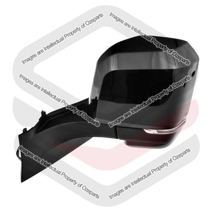 Door Mirror AM (Twin Glass - No Blindspot) - Black