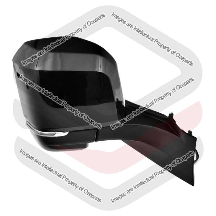 Door Mirror AM (Twin Glass - With Blindspot) - Black