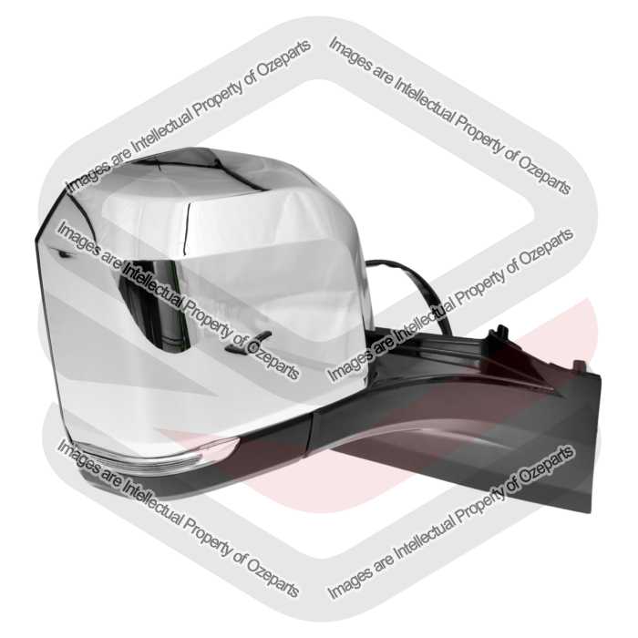 Door Mirror AM (Single Glass - With Blindspot) - Chrome