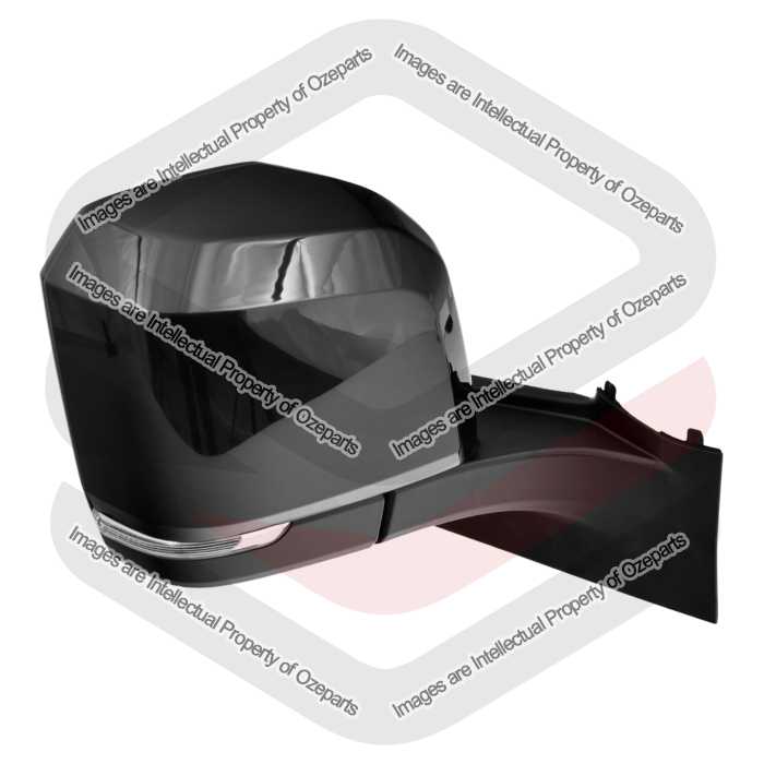 Door Mirror AM (Single Glass - No Blindspot) - Black