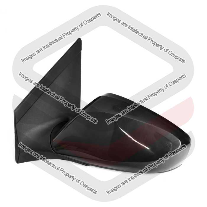 Door Mirror AM Electric  (5 Pins No Light) (Black)