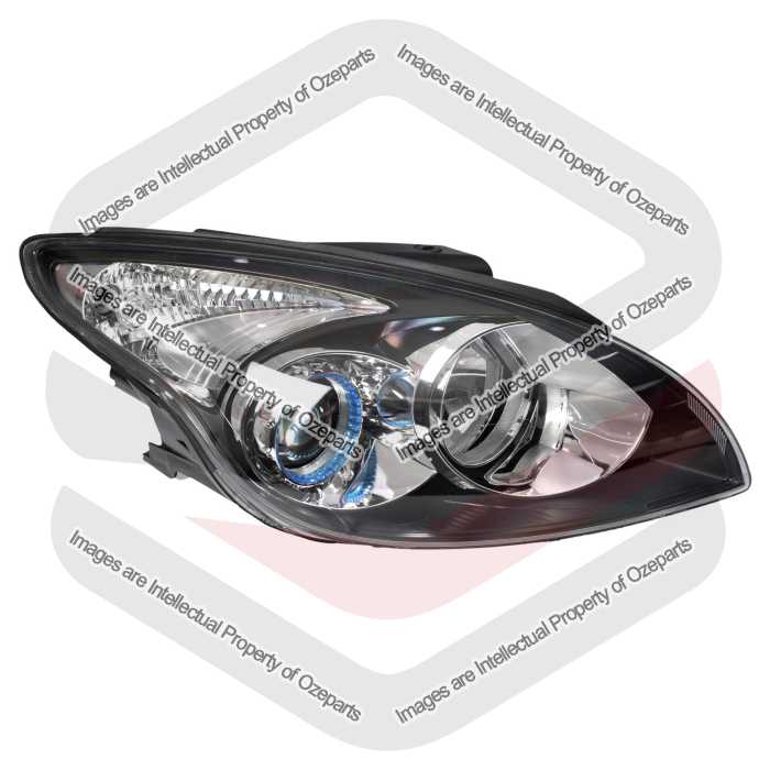 Head Light AM (04/10-03/12) (Black Surround)