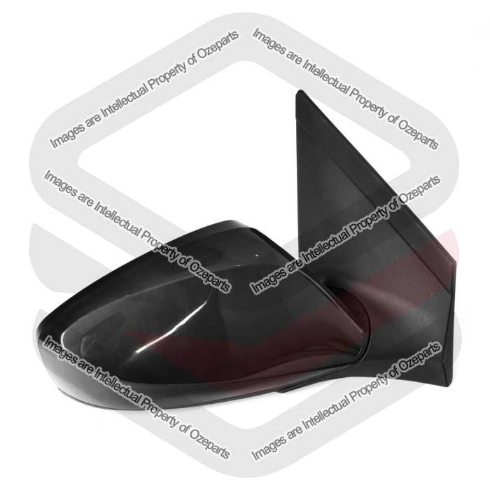 Door Mirror AM Electric  (5 Pins No Light) (Black)