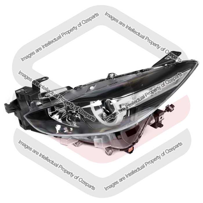 Head Light AM Halogen (No LED, No Adaptive, Manual Adjust)