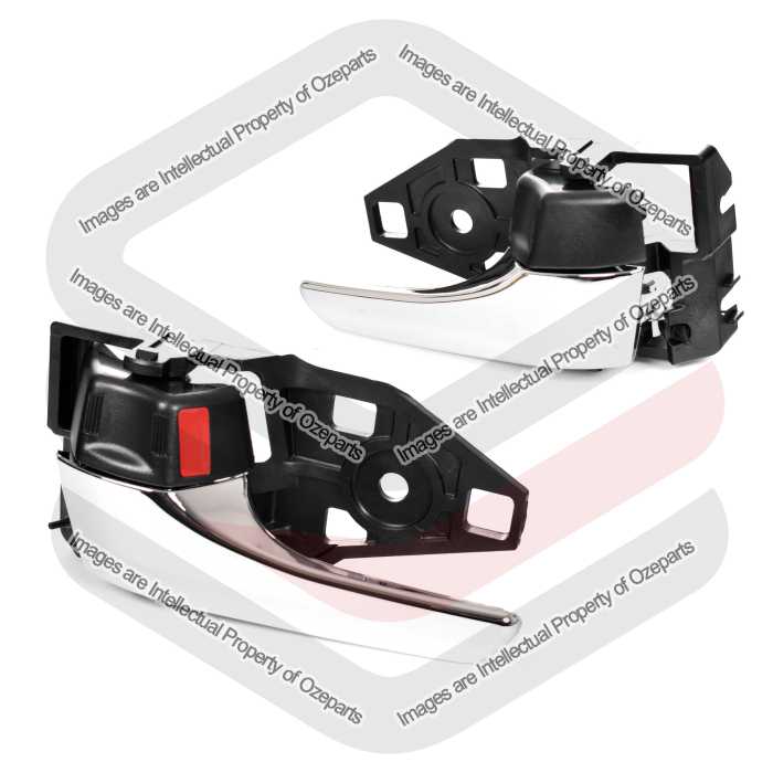 Door Handle Inner (Chrome)  Front = Rear (Set LH+RH)