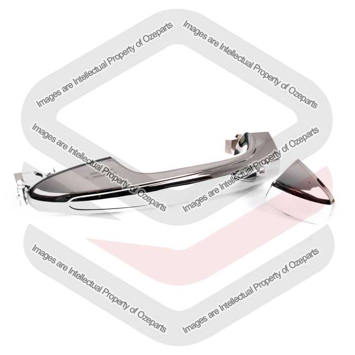 Door Handle Outer (Chrome)  Front  No Key Hole