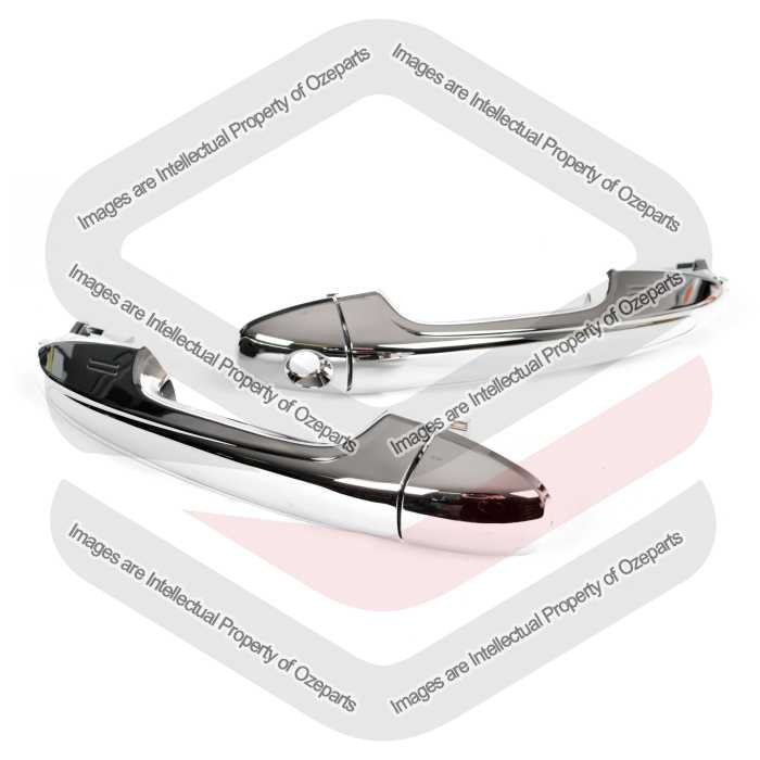 Door Handle Outer (Chrome)  Front (Set LH+RH)