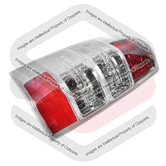 Ozeparts Fits Ford Ranger PK Ute 2009~2011 | Taillight Tail Light Rear Lamp Emark | LH LHS Left Hand (Pasenger Side)