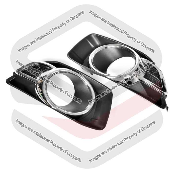 Fog Lamp Cover (Chrome) - FPV GS Only (SET LH+RH)