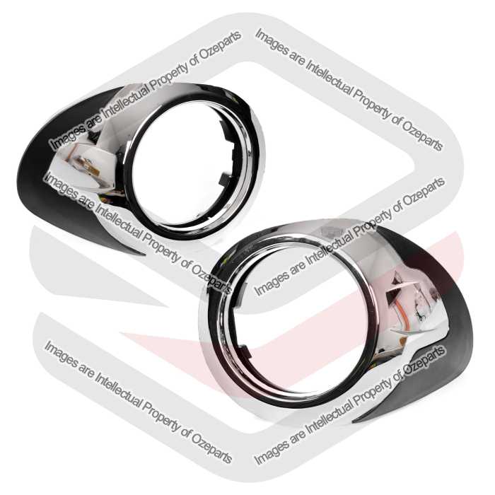Fog Lamp Cover (Chrome) Set (LH+RH)