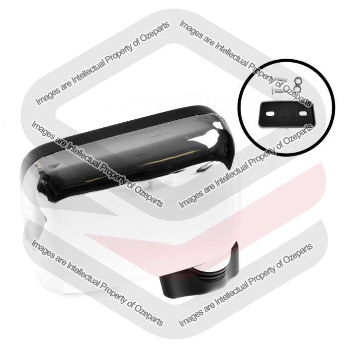 Door Mirror Manual (Chrome)