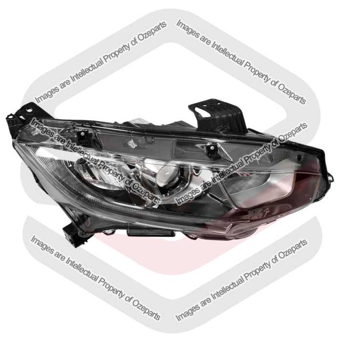 Head Light AM (Halogen) - With LED DRL