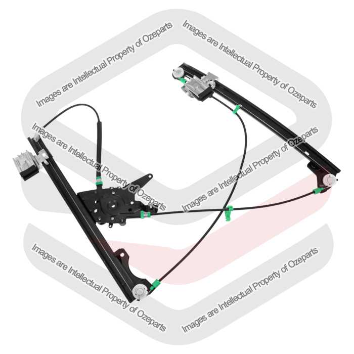 Door Window Regulator Front 5 Door (Electric No Motor)