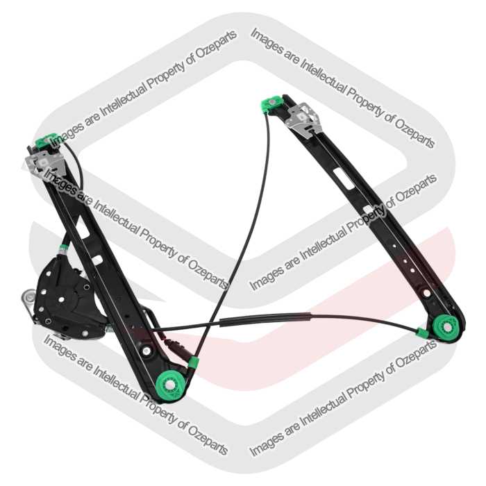 Door Window Regulator Front (Electric With Motor)