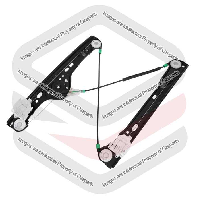 Door Window Regulator Front (Electric No Motor)