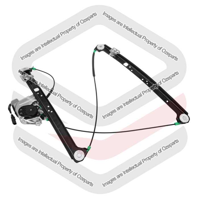 Door Window Regulator Front (With Motor)