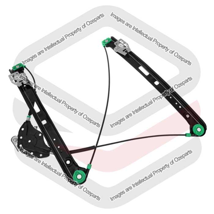 Door Window Regulator Front (Electric No Motor)