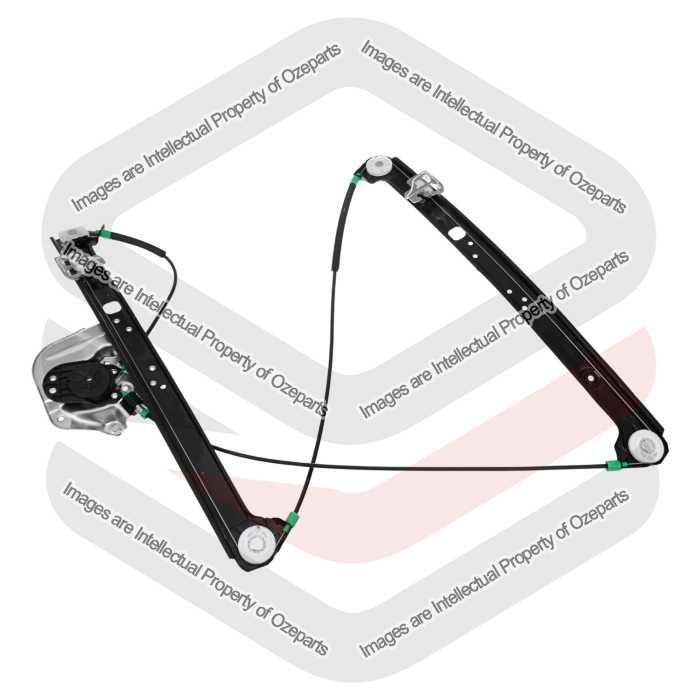 Door Window Regulator Front (No Motor)