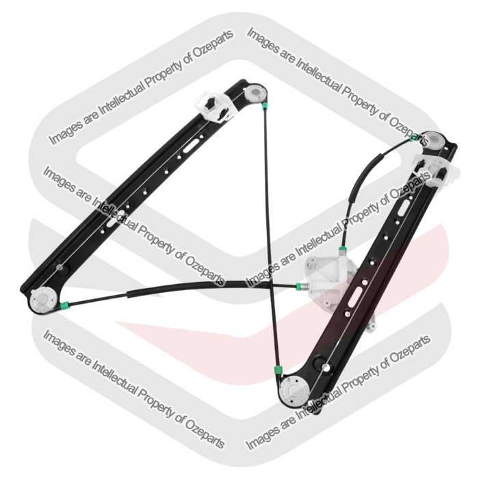 Door Window Regulator Front (No Motor)
