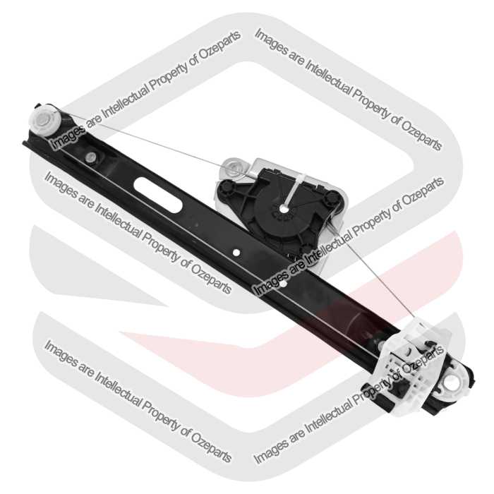 Door Window Regulator Rear (No Motor)