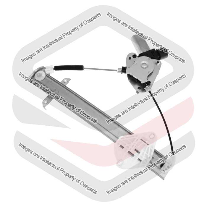 Door Window Regulator Rear (Electric With Motor)