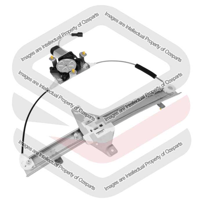 Door Window Regulator Rear (Electric With Motor) - Sedan