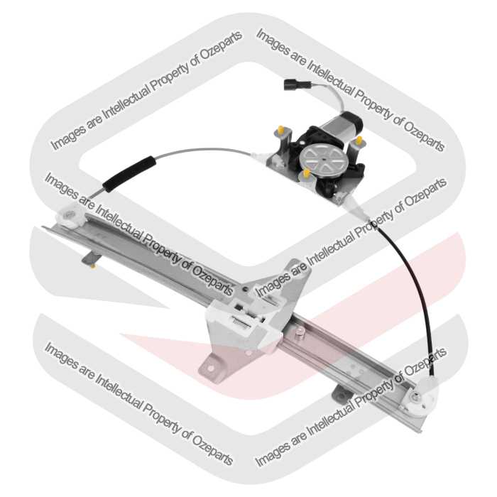 Door Window Regulator Rear (Electric With Motor) - Sedan