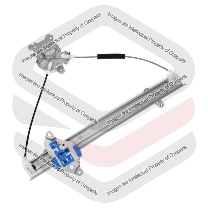 Door Window Regulator Front (Electric No Motor)