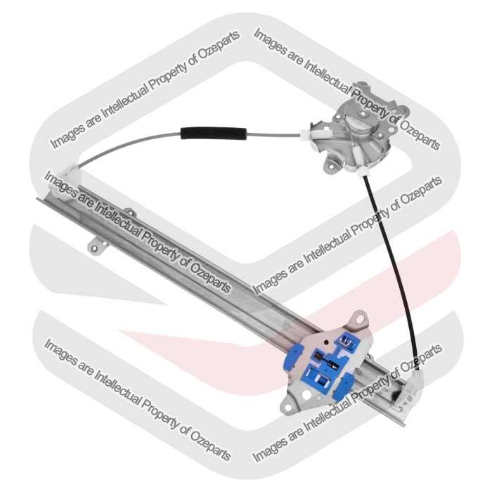 Door Window Regulator Front (Electric No Motor)