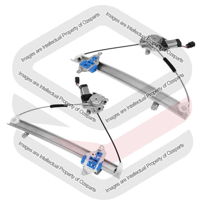 Door Window Regulator Front (Electric With 2 Pin Motor) (SET LH+RH)