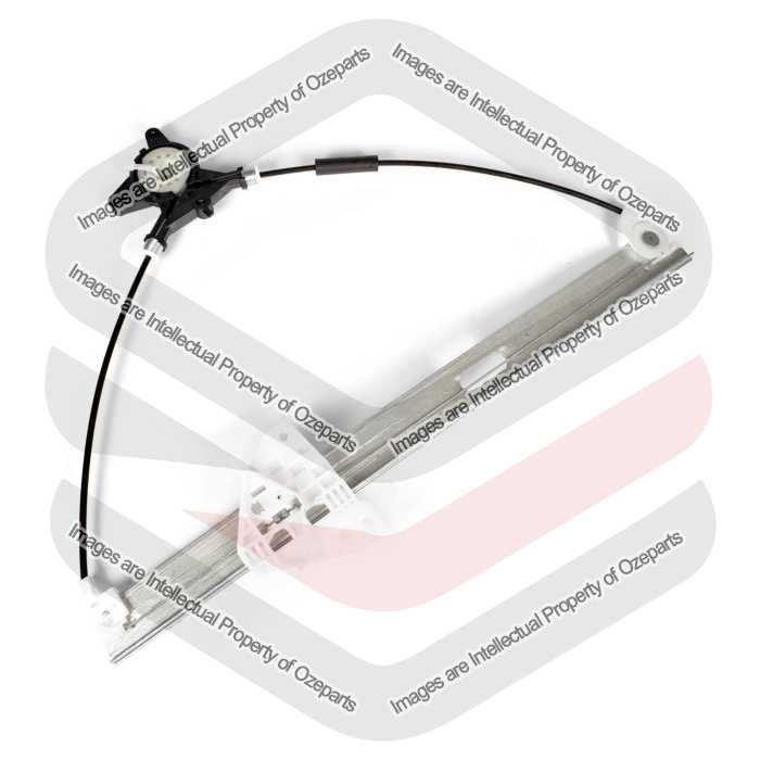 Door Window Regulator  Front (Electric No Motor)