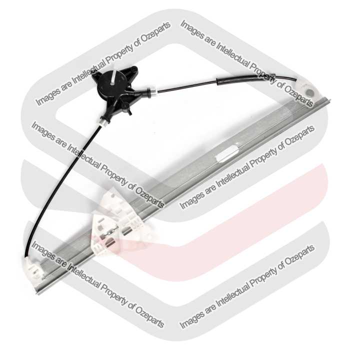 Door Window Regulator  Front (Electric No Motor)