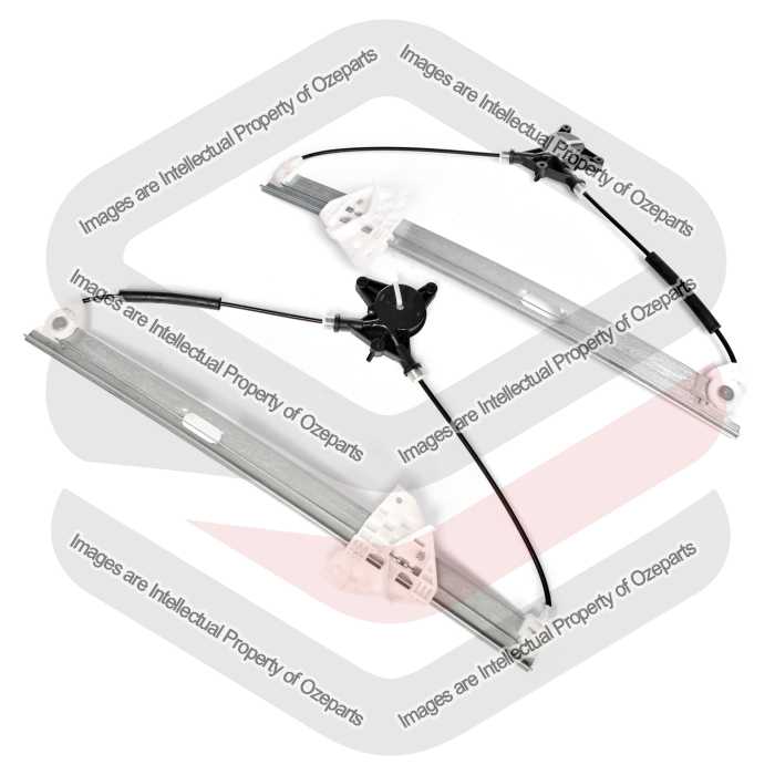 Door Window Regulator  Front (Electric No Motor) (SET LH+RH)
