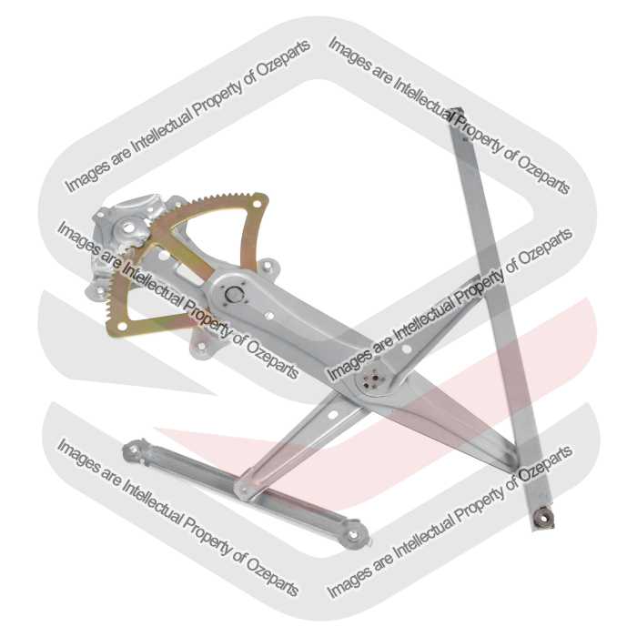 Door Window Regulator Front (Electric No Motor)